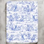 Dog Custom Breeds Toile De Jouy French Style - Personalized Blanket Big Size - Image 2