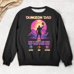 Dungeon Dad Like A Regular Dad But With More Dice - PersonalizedOne Size Shirt - Image 3