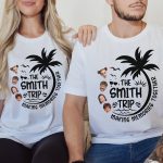 Family Vacation - Personalized Photo Matching Shirt And Baby Onesie - Image 2