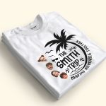 Family Vacation - Personalized Photo Matching Shirt And Baby Onesie - Image 5