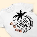 Family Vacation - Personalized Photo Matching Shirt And Baby Onesie - Image 6
