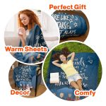 Good Friends & Family Look Like Stars - Personalized Friend Blanket Big Size - Image 6