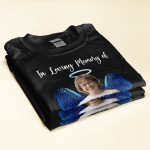 In Loving Memory Of - Personalized PhotoOne Size Shirt - Image 3