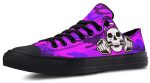 Pink Camo Skull Edition Low-Top Gym Sneakers