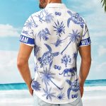 Animals Chinoiserie Toile De Jouy - Personalized Hawaiian Shirt - Image 3