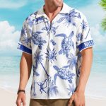 Animals Chinoiserie Toile De Jouy - Personalized Hawaiian Shirt - Image 4
