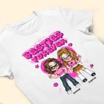 Besties Forever - Y2K Style - Matching Outfits For Friends - Personalized Shirt - Image 5