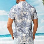 Bigfoot Alien Dragon Dinosaur Wolf Toile De Jouy - Personalized Hawaiian Shirt - Image 2