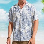 Bigfoot Alien Dragon Dinosaur Wolf Toile De Jouy - Personalized Hawaiian Shirt - Image 3