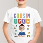 Cousin Crew Kid Matching Shirts Cartoon Version - Personalized Shirt - Image 3