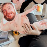 Custom Funny Face Birthday Gift For Him- Custom Shaped Photo Pillow - Image 2