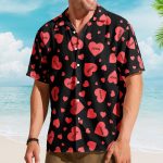 Custom Heart With Name Vintage Aloha Valentine's Day Gift - Custom Hawaiian Shirts - Image 5