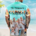Custom Photo Family Vacation - Personalized Photo Hawaiian Shirt - Image 5
