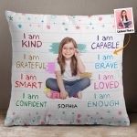 Custom Photo I Am Kind  - Personalized Photo Pillow (Insert Included)