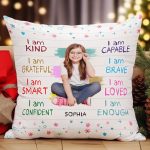 Custom Photo I Am Kind  - Personalized Photo Pillow (Insert Included) - Image 4