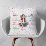 Custom Photo I Am Kind  - Personalized Photo Pillow (Insert Included) - Image 5