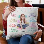 Custom Photo I Am Kind  - Personalized Photo Pillow (Insert Included) - Image 6