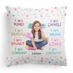 Custom Photo I Am Kind  - Personalized Photo Pillow (Insert Included) - Image 7