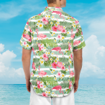 Enjoy The Summer Time - Personalized Photo Hawaiian Shirt - Image 5