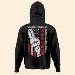 Father And Son #Unbreakablebond - Personalized Back PrintedOne Size Shirt - Image 4