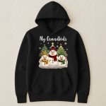 Grandma Snowman With Grandkids Lovely - PersonalizedOne Size Shirt - Image 5