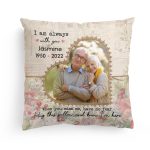 Hug This Pillow And Know I'm Here - Personalized Photo Memory Pillow (Insert Included)