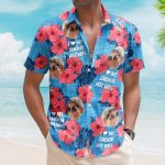 I Love My Smokin Hot Wife Summer Vacation For Husband - Personalized Hawaiian Shirt - Image 2