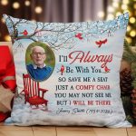 I'll Always Be With You - Personalized Photo Pillow (Insert Included) - Image 4
