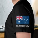 Legend, Husband, Dad And Grandpa - Australia Flag Version - PersonalizedOne Size Shirt - Image 2