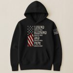 Legend, Husband, Dad And Grandpa Custom Family Name - Personalized Hoodie - Image 4