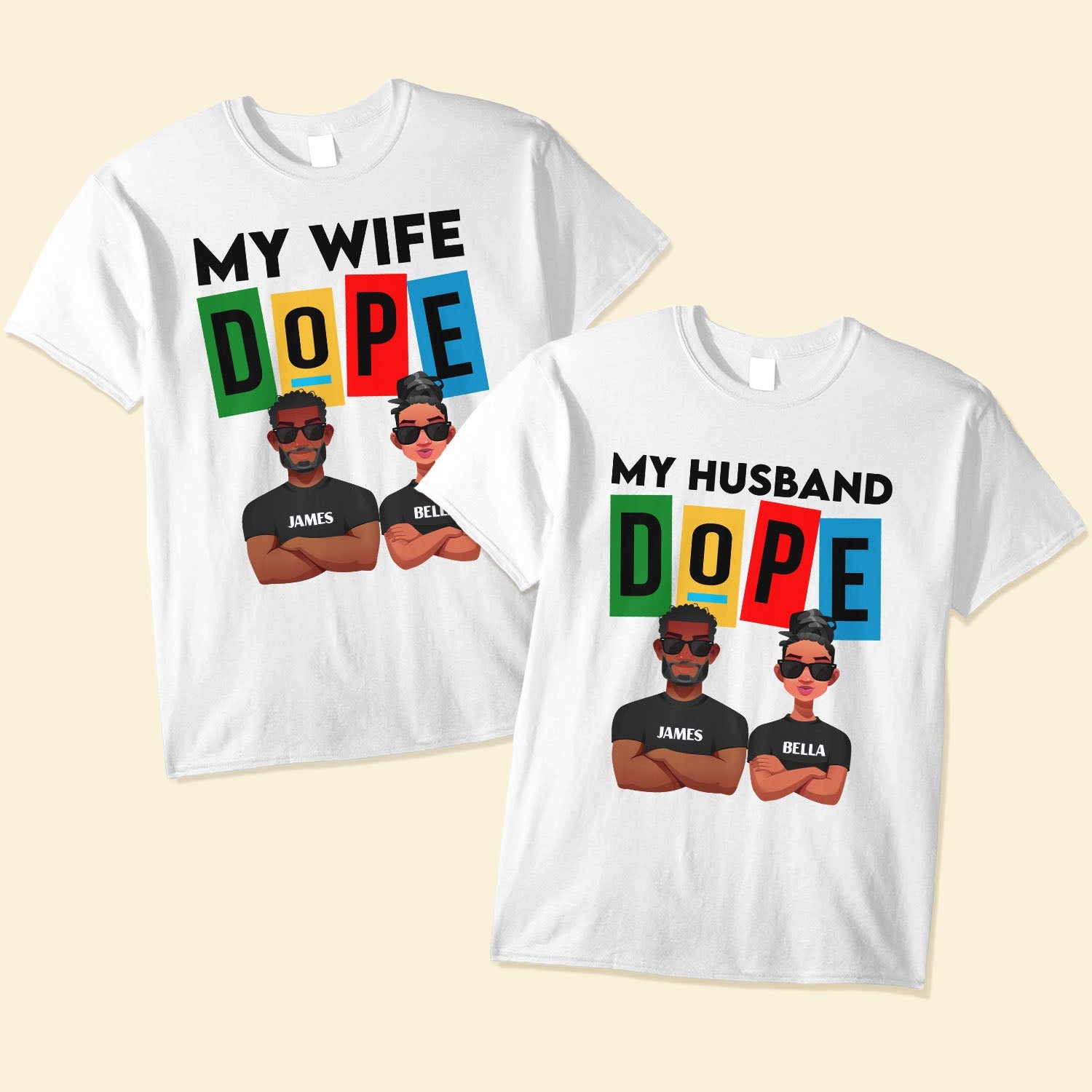 My-Wife-My-Husband-Dope-Personalized-Matching-Shirts_1.jpg My Wife My Husband Dope - Personalized Matching Couple Shirts - Image 1