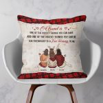 Our Friendship Is A True Blessing To Me - Personalized Pillow - Image 3