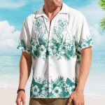 Summer Drinking With Dog - Personalized Hawaiian Shirt - Image 3