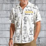 This Grandpa Belongs To Doodle - Personalized Hawaiian Shirt - Image 3