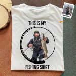 This Is My Fishing Hoodie FishingOne Size Shirt - Personalized PhotoOne Size Shirt