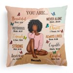 You Are Beautiful Victorious - Personalized Pillow (Insert Included)
